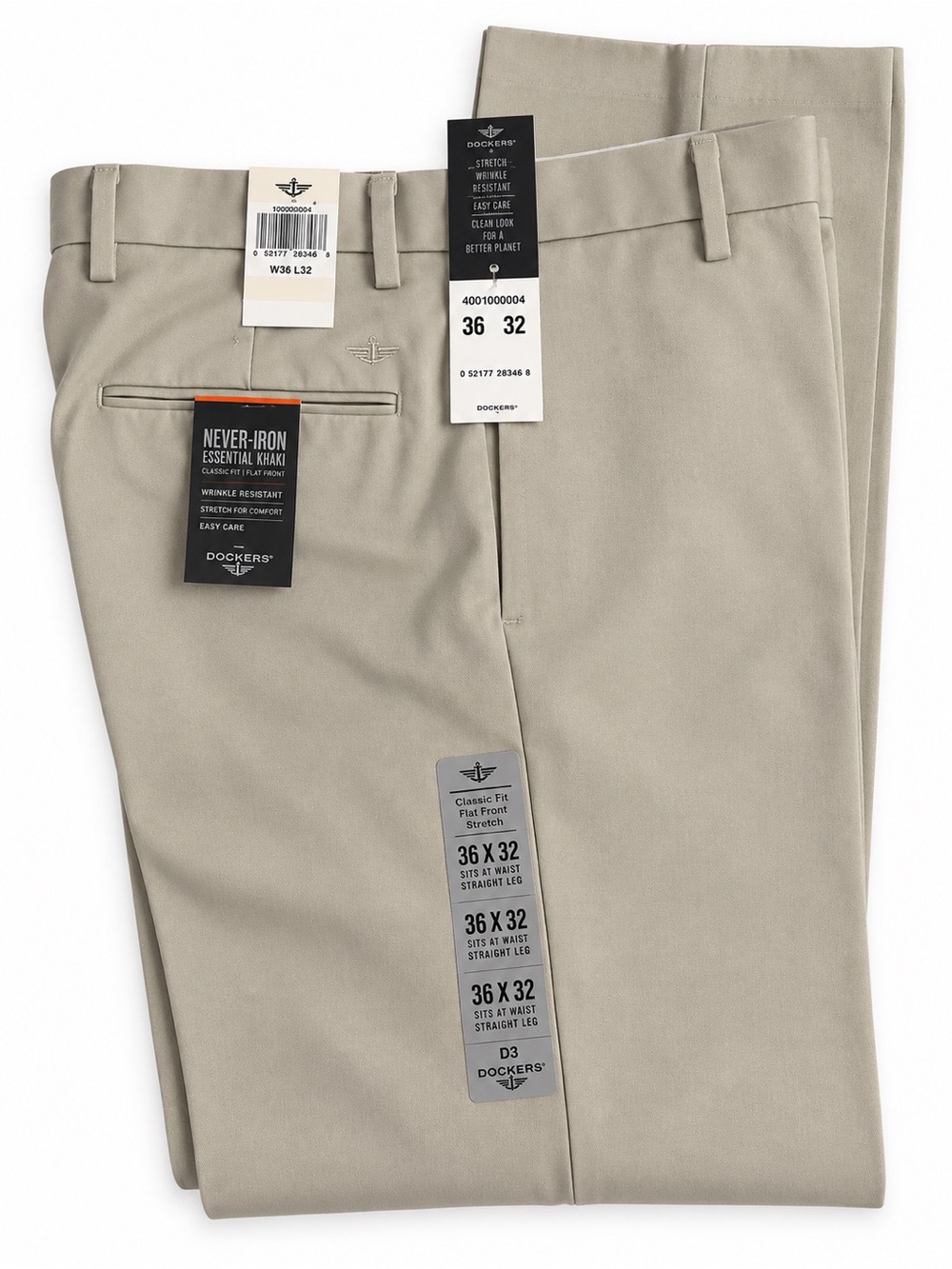Dockers Men's Classic Fit Chinos - Stone Tan